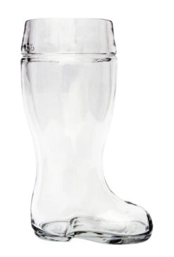 Glass Beer Boot 1 Liter -Luxury Cupware Shop 1 L Boot Side 63111.1424813923