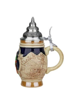 Alpine Couple Mini German Beer Stein | 0.125 Liter -Luxury Cupware Shop Alpine Couple Mini German Beer Stein 0.125 Liter K500D125 RS SM 57613.1553549091