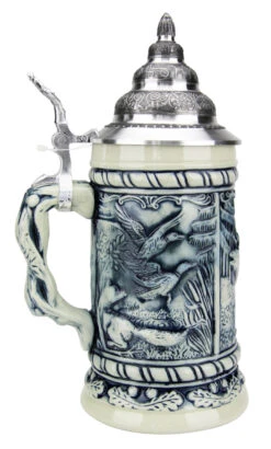 Alpine Wildlife Antique Style Beer Stein 9 Alpine Wildlife Antique Style Beer Stein -Luxury Cupware Shop Alpine Wildlife Antique Style Beer Stein K320 2SG LS SM 50599.1548786530