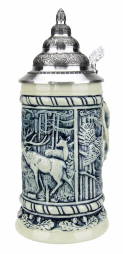 Alpine Wildlife Antique Style Beer Stein 11 Alpine Wildlife Antique Style Beer Stein -Luxury Cupware Shop Alpine Wildlife Antique Style Beer Stein K320 2SG RA SM 54532.1548786530