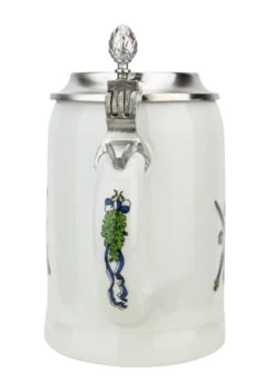 Zimmermann Bavaria Crest Porcelain Beer Stein 11 Zimmermann Bavaria Crest Porcelain Beer Stein -Luxury Cupware Shop Bavaria Crest Porcelain Beer Stein Z9982 Back SM 32387.1605826866