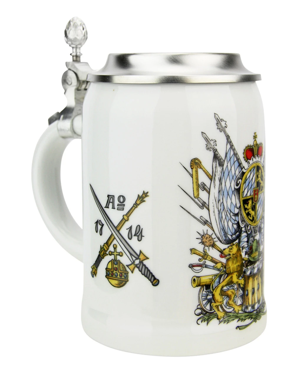 Zimmermann Bavaria Crest Porcelain Beer Stein 8 Zimmermann Bavaria Crest Porcelain Beer Stein - Image 6