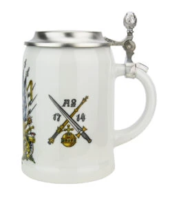 Zimmermann Bavaria Crest Porcelain Beer Stein 12 Zimmermann Bavaria Crest Porcelain Beer Stein -Luxury Cupware Shop Bavaria Crest Porcelain Beer Stein Z9982 RS SM 28078.1605826919