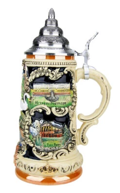 Bavarian Castles Beer Stein -Luxury Cupware Shop Bavarian Castles Beer Stein K309S RS SM 74557.1507149574