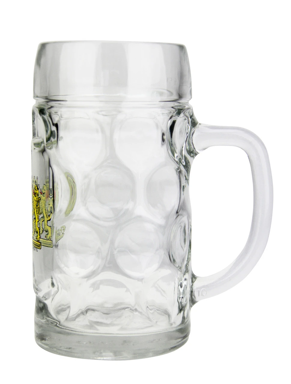 Bayern Crest Dimpled Oktoberfest Glass Beer Mug 0.5 Liter 5 Bayern Crest Dimpled Oktoberfest Glass Beer Mug 0.5 Liter - Image 3