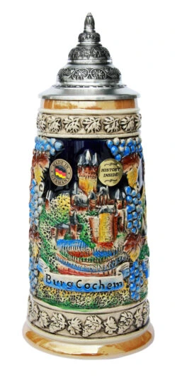 Moselle River Travel Destinations Beer Stein