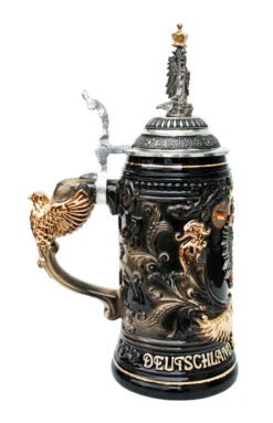 Deutschland Germany Eagle Beer Stein -Luxury Cupware Shop Deutschland Germany Eagle Beer Stein K430SZAB LS SM 89820.1401400115