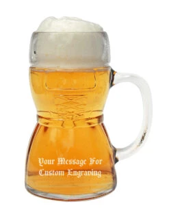 Dirndl Glass Beer Mug 0.5 Liter -Luxury Cupware Shop Engraved Dirndl Glass Beer Mug 0.5 Liter GS200006 14346.1455122695