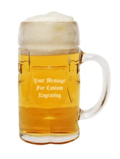 Lederhosen Glass Beer Mug 0.5 Liter -Luxury Cupware Shop Engraved Lederhosen Glass Beer Mug 0.5 Liter GS200005 52540.1455123845
