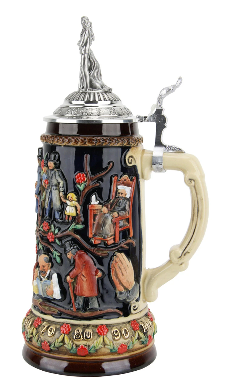 Stein Of Life Wedding Beer Stein | Wedding Couple Lid 8 Stein Of Life Wedding Beer Stein | Wedding Couple Lid - Image 6