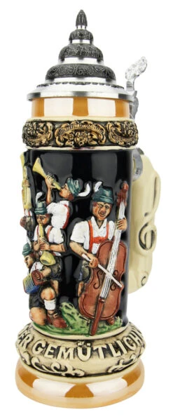 Fest Krug Oompah Band Beer Stein 11 Fest Krug Oompah Band Beer Stein -Luxury Cupware Shop Fest Krug Oompah Band Beer Stein K012BL RA SM 40919.1650298733