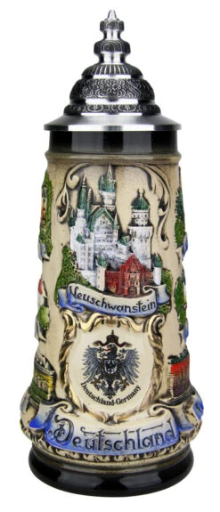 German Castles Beer Stein