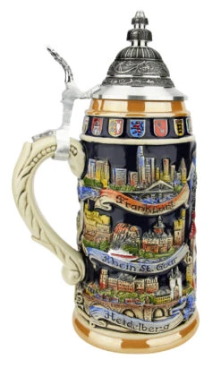 German Cities Beer Stein -Luxury Cupware Shop German Cities Beer Stein ZB1941996 LS SM 37801.1618348409