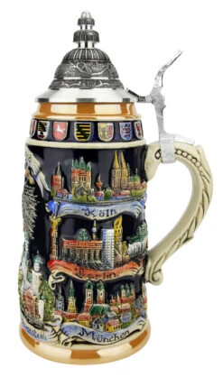 German Cities Beer Stein -Luxury Cupware Shop German Cities Beer Stein ZB1941996 RS SM 21436.1618348357