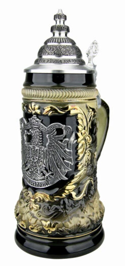 German Eagle Beer Stein