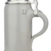 German Stoneware Salt Glaze Beer Stein 1 Liter