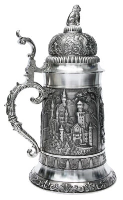 Giant Bavaria Pewter Beer Stein 9 Giant Bavaria Pewter Beer Stein -Luxury Cupware Shop Giant Bavaria Pewter Beer Stein SK60313 LS SM 04205.1398609075