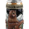 Glorious Grizzly Bear Beer Stein -Luxury Cupware Shop Glorious Grizzly Beer Stein K956 FNT SM 62456.1460150378