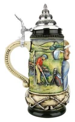 Golfer German Beer Stein -Luxury Cupware Shop Golfer German Beer Stein K393RZGO LS SM 48753.1653414013