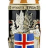 Iceland Coat Of Arms Beer Stein -Luxury Cupware Shop Iceland Coat of Arms Beer Stein K1012IS FNT SM 53084.1619040515