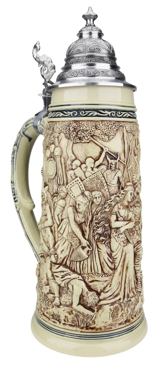 King Limitaet 2018 | Old German Victory Feast Antique Style Beer Stein - Image 6