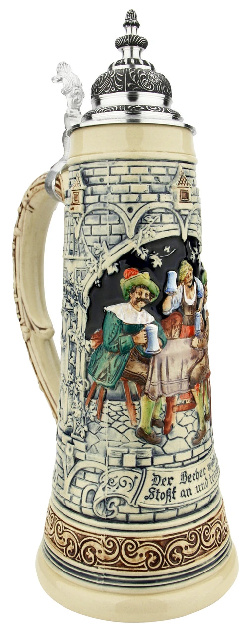 King Limitaet 2022 | Noblemen Celebration Handpainted Beer Stein 4 King Limitaet 2022 | Noblemen Celebration Handpainted Beer Stein - Image 2