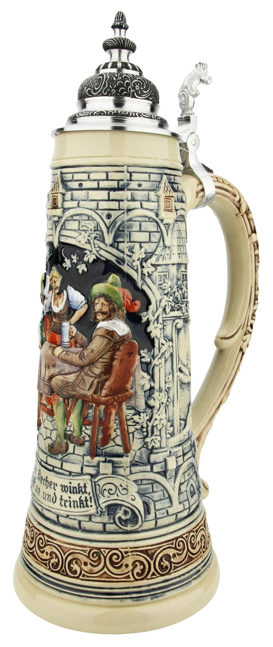 King Limitaet 2022 | Noblemen Celebration Handpainted Beer Stein 9 King Limitaet 2022 | Noblemen Celebration Handpainted Beer Stein - Image 7