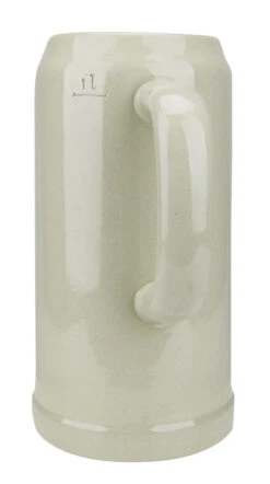 King Werk Gray Glaze Stoneware Beer Mug 1 Liter -Luxury Cupware Shop King Werk Gray Glaze Stoneware Beer Mug 1 Liter K400 1L Back SM 85107.1524511200