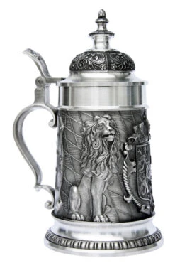 Land Of Bavaria Pewter Beer Stein -Luxury Cupware Shop Land of Bavaria Pewter Beer Stein DN8645SZ LS SM 61048.1398609489