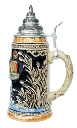 Large Mouth Bass Beer Stein -Luxury Cupware Shop Large Mouth Bass Beer Stein K317 RS SM 22952.1401397534