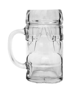 Lederhosen Glass Beer Mug 0.5 Liter -Luxury Cupware Shop Lederhosen Glass Beer Mug 0.5 Liter GS200005 Back SM 63233.1433346949