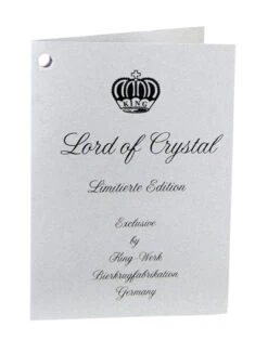 Lord Of Crystal Wolf German Beer Stein Blue | 3D Howling Wolf Lid -Luxury Cupware Shop Lord of Crystal Card King Werk SM 06181.1679770007