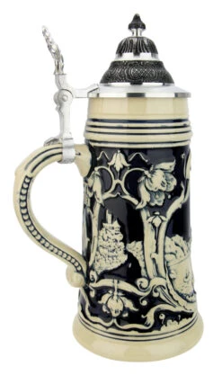 Loreley Rhein River Beer Stein Cobalt -Luxury Cupware Shop Loreley Rhein River Beer Stein Cobalt KT0233EZ LS SM 21040.1611356481
