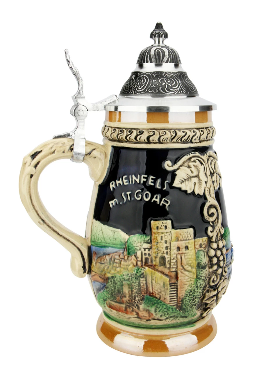 Loreley St. Goar Rhein River Beer Stein - Image 3
