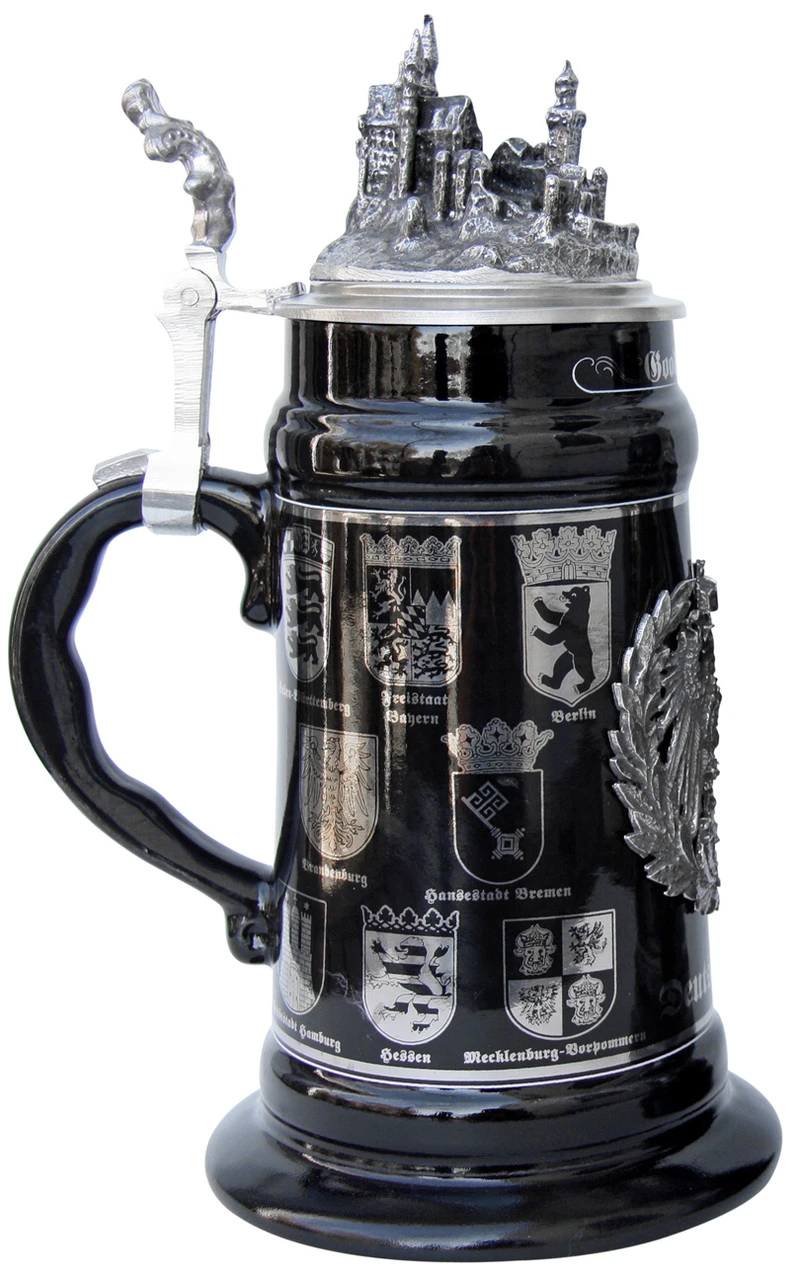 German States Beer Stein 6 German States Beer Stein - Image 4