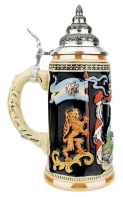 Majestic Neuschwanstein Castle German Beer Stein -Luxury Cupware Shop Majestic Neuschwanstein Castle German Beer Stein K306NSS LS SM 85081.1650923756