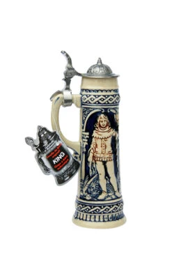 Falconer Mini German Schnapps Stein -Luxury Cupware Shop Mini Falconer Beer Stein 0.125 Liter K230E LSWT SM 95427.1401397988