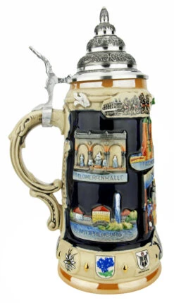 Munich Bavaria Souvenir Beer Stein -Luxury Cupware Shop Munich Bavaria Souvenir Beer Stein K309M LS SM 94035.1649867186