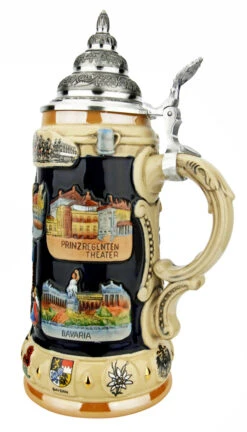 Munich Bavaria Souvenir Beer Stein -Luxury Cupware Shop Munich Bavaria Souvenir Beer Stein K309M RS SM 42217.1649867204