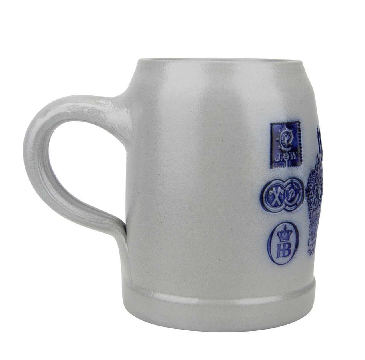 Munich Breweries 0.5 Liter Salt Glaze Stoneware Beer Mug - Image 2