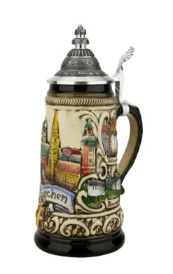 Munich Germany Beer Stein | 0.25 Liter -Luxury Cupware Shop Munich Germany Beer Stein 0.25 Liter ZB1760906 RA SM 72679.1667683379