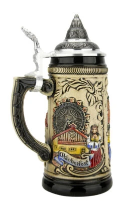 Munich Marienplatz Oktoberfest German Beer Stein 10 Munich Marienplatz Oktoberfest German Beer Stein -Luxury Cupware Shop Munich Oktoberfest German Stein 0.5 Liter ZB13030111 LS SM 43193.1676413564