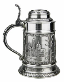 Munich Pewter Beer Stein -Luxury Cupware Shop Munich Pewter Beer Stein AS13660 LS SM 14584.1511202630