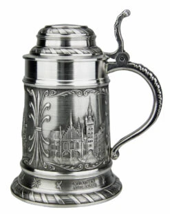 Munich Pewter Beer Stein -Luxury Cupware Shop Munich Pewter Beer Stein AS13660 RS SM 27649.1511202630