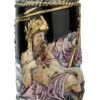 Neptune German Beer Stein With Mermaid Handle | Handpainted