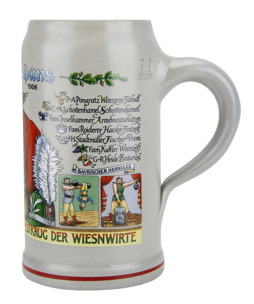 Official Munich Oktoberfest 2014 Wirtekrug Salt Glaze Beer Mug 5 Official Munich Oktoberfest 2014 Wirtekrug Salt Glaze Beer Mug - Image 3
