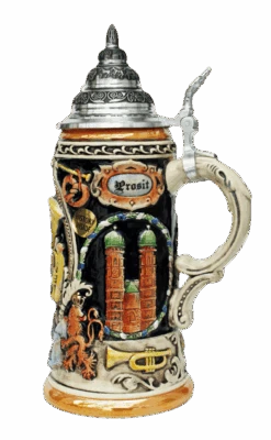 Oktoberfest Oompah Band Beer Stein -Luxury Cupware Shop Oktoberfest Oompah Band Beer Stein K202 2 RS SM 11933.1395862064