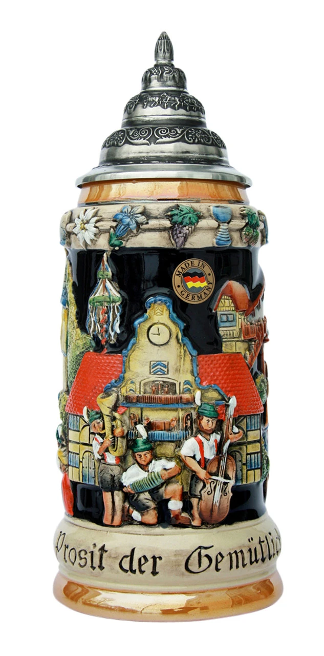 Oktoberfest Panorama Beer Stein 4 Oktoberfest Panorama Beer Stein - Image 2