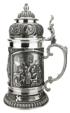 Old Dutch Masters Pewter Beer Stein 12 Old Dutch Masters Pewter Beer Stein -Luxury Cupware Shop Old Dutch Masters Pewter Beer Stein AS12137 RS SM 35173.1618256272