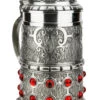 Pewter Rubin Swarovski Beer Stein -Luxury Cupware Shop Pewter Rubin Swarovski Beer Stein AS13115 LA SM 24516.1618255493